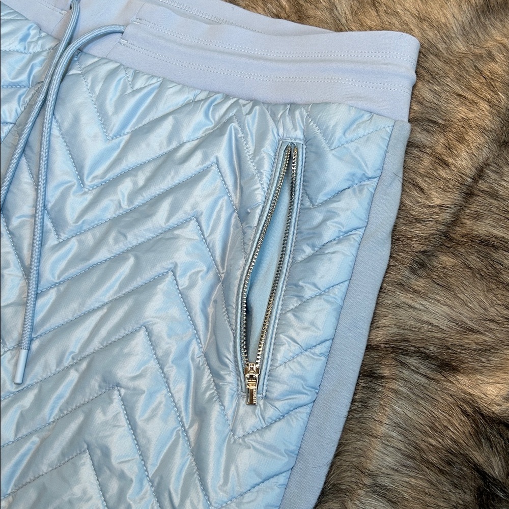 Athleta Solstice Jogger Pants Apres Ski Down Quilted Size 14 Primaloft Eco - Picture 6 of 9